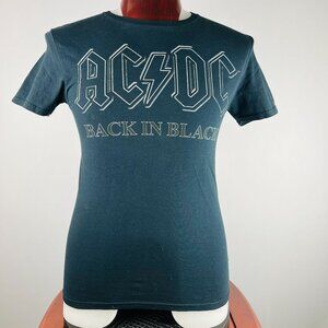 AC/DC ACDC Back In Black Small T-Shirt Shirt